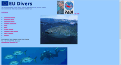 Desktop Screenshot of diving-brussels.eu