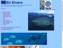 Tablet Screenshot of diving-brussels.eu